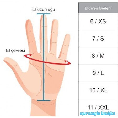 RAPTOR - XC Sport Eldiven - Yeşil - Medium Beden