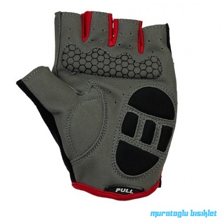 Asistan Cape Gl 400 Kısa Parmak Eldiven - Kırmızı - Medium Beden