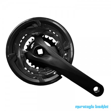 TAIWAN Ayna kol - MTB CR-04, 42x34x24T, 170mm, Siyah MTB