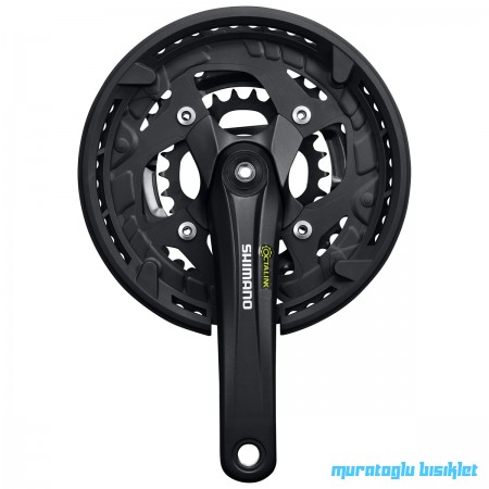 SHIMANO Aynakol 9-Vites Siyah FC-T4010 44/32/22T 175mm