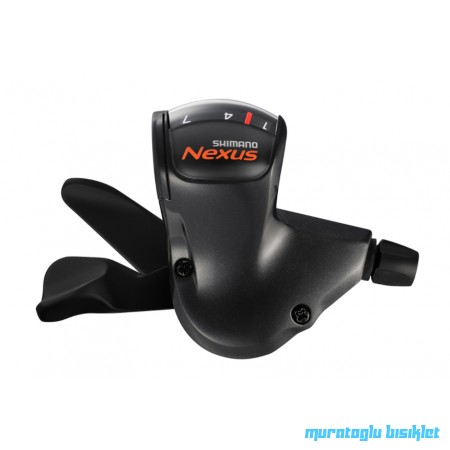 SHIMANO RapidfirePlus Shifter Black 7s SL-7S50 Nexus w/CJNX40