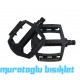 KNT MTB GENİŞ ALÜMİNYUM PEDAL FP-966  SİYAH