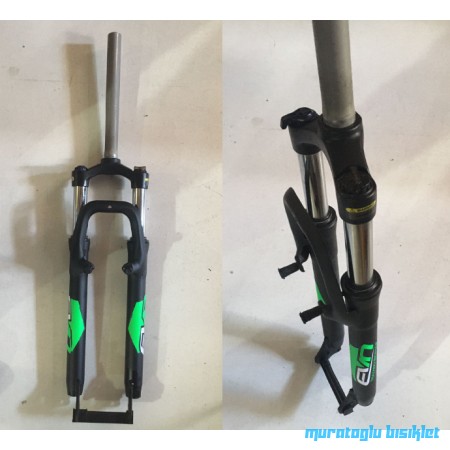 29J EVO TRAZANO AMORTİSÖR V-FREN MANUEL KİLİTLİ - SİYAH YEŞİL