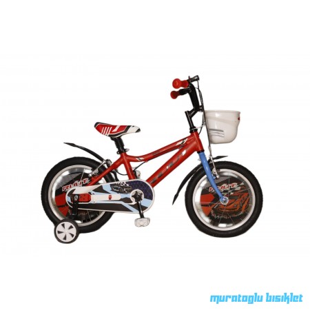 20J RUUT RICO ÇOCUK BİSİKLETİ - KIRMIZI LİME SİYAH