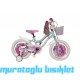 16J RUUT FLOWERS KIZ ÇOCUK BİSİKLETİ - TURKUAZ