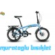 20J CARRARO FLEXI 108 HD KATLANIR BİSİKLET - MAVİ TURKUAZ KIRMIZI