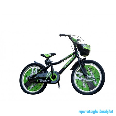 20J RUUT SPORT ÇOCUK BİSİKLETİ - SİYAH YEŞİL