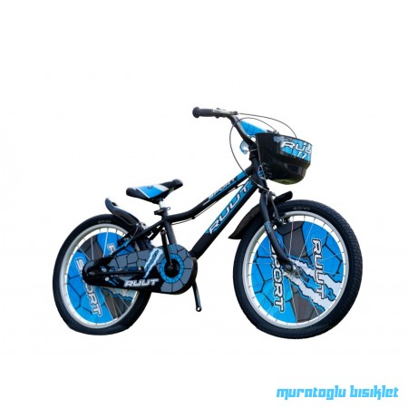 20J RUUT SPORT ÇOCUK BİSİKLETİ - SİYAH MAVİ