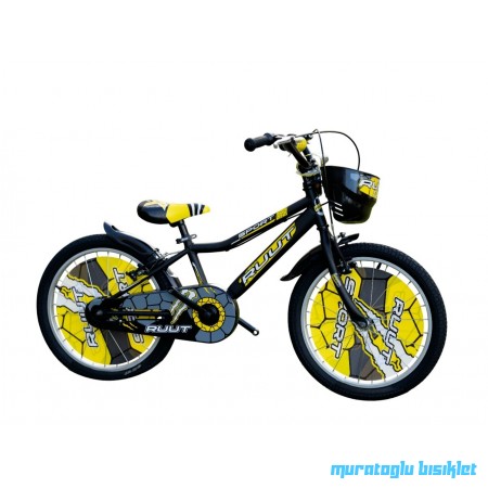 20J RUUT SPORT ÇOCUK BİSİKLETİ - SİYAH SARI