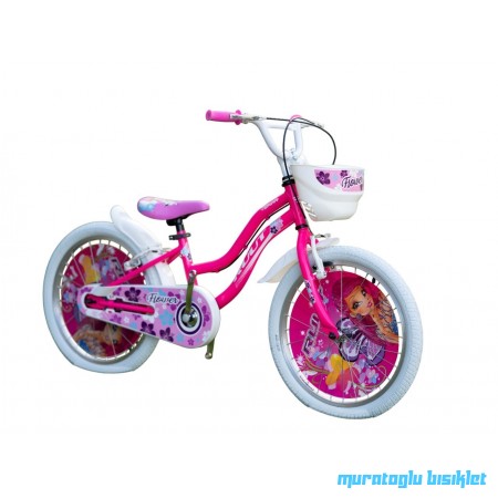 20J RUUT FLOWERS KIZ ÇOCUK BİSİKLETİ - PEMBE
