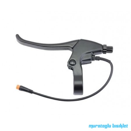 LOGAN Fren Kolu - E-Bike, Güç Kesicili, SM Tip Üç Parmak Sol - SİYAH