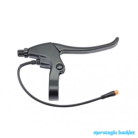 LOGAN Fren Kolu - E-Bike, Güç Kesicili, SM Tip Üç Parmak Sağ - SİYAH