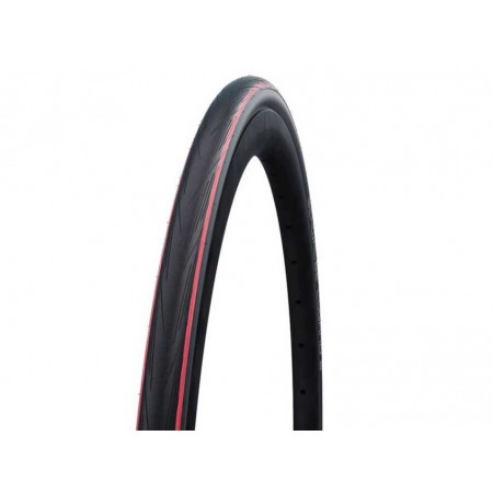 SCHWALBE 700*25C 25-622 LUGANO II K-GUARD TELLİ DIŞ LASTİK-Siyah/Kırmızı