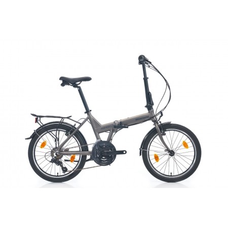 20J BİANCHİ F21 ADHOC FOLDING 21V KATLANIR BİSİKLET - GRİ SİYAH