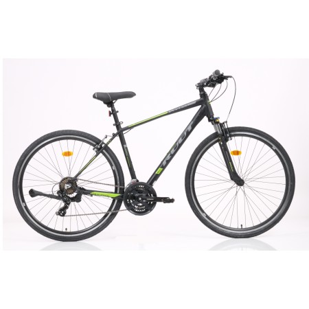 28J RUUT LEGENT 1.0 21V VB ŞEHİR BİSİKLETİ - SİYAH LİME - 51 KADRO
