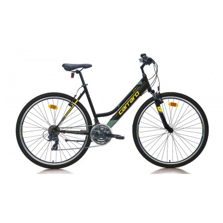 28J CARRARO ACTIVE 292 ŞEHİR BİSİKLETİ - SİYAH SARI YEŞİL- 40 KADRO