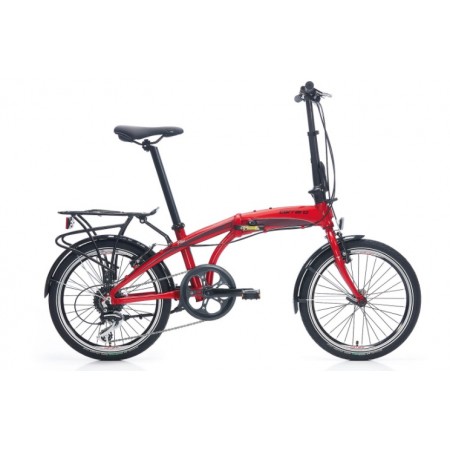 20J CARRARO FLEXI 108 KATLANIR BİSİKLET - KIRMIZI SİYAH BEYAZ