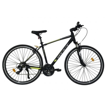 28J RUUT LEGENT 1.0 21V VB ŞEHİR BİSİKLETİ - SİYAH YEŞİL - 49 KADRO