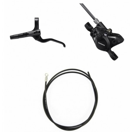 SHIMANO Disk Fren Set Ön Siyah BL-MT201 1000mm BH59 BR-MT200