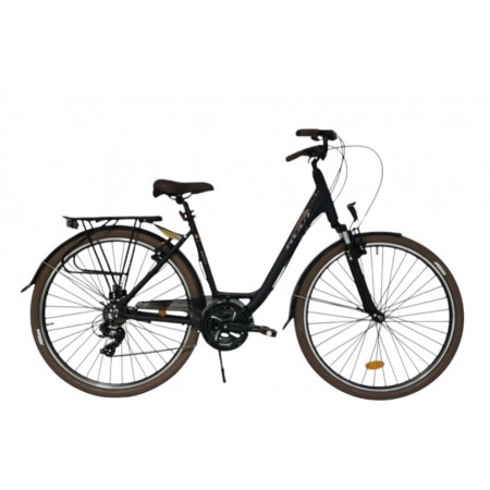 28J RUUT INCITY ŞEHİR BİSİKLETİ - SİYAH BRONZ - 48