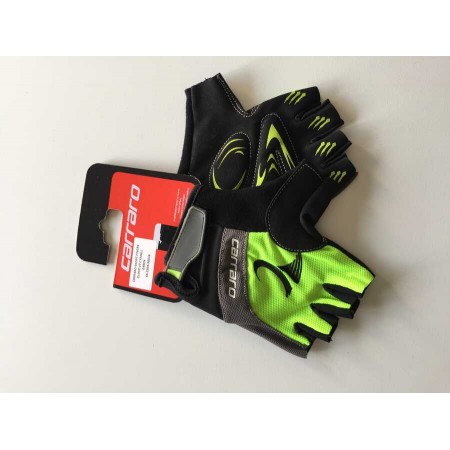 CARRARO KISA PARMAK ELDİVEN V7 C - SİYAH YEŞİL - M beden