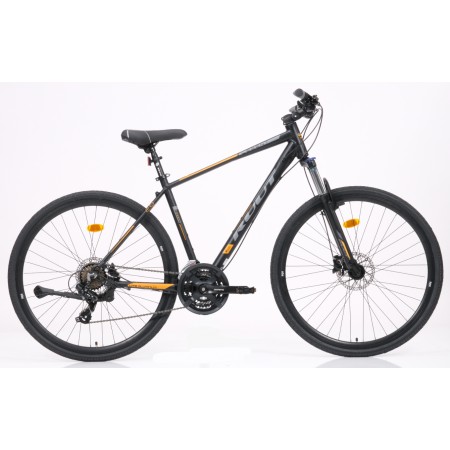 28J RUUT LEGENT 2.0 21V HD ŞEHİR BİSİKLETİ - SİYAH TURUNCU - 51 KADRO