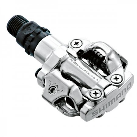 SHIMANO Pedal SPD w/ Kal SM-SH51 PD-M520 Gümüş-SH51 KAL DAHİL