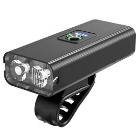 TEX XBYC-6051 ÖN FAR USB şarjlı - Siyah