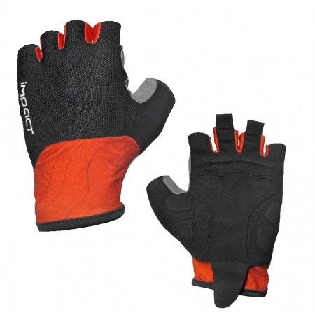 IMPACT Eldiven - VELOR, Jelli, Kırmızı  -  M BEDEN