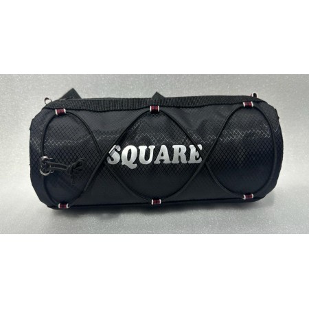 SQUARE S-795 Gidon yatay Silindir çanta - SİYAH