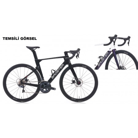 28J BROSTER AERO CR-5000 ULTEGRA YARIŞ BİSİKLETİ - BEYAZ MOR - 54 KADRO