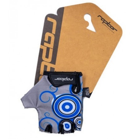 RAPTOR - Çocuk Eldiveni - Silikon Jelli - Mavi - XSmall Beden