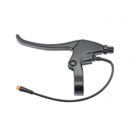 LOGAN Fren Kolu - E-Bike, Güç Kesicili, SM Tip Üç Parmak Sol - SİYAH