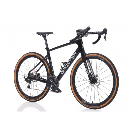 28J BROSTER GRV CR-1000 GRAVEL BİSİKLETİ - SİYAH - 51 KADRO