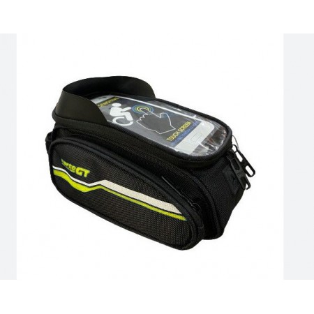 TEX XBYC-816 KADRO ÜSTÜ ÇANTA-TELEFON TUTUCULU - SİYAH SARI