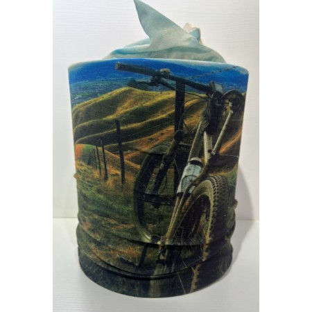 TEX XBYC 6513 BANDANA - KOYU YEŞİL MAVİ