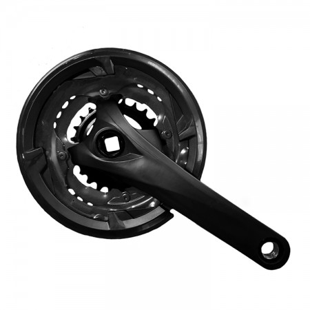 TAIWAN Ayna kol - MTB CR-04, 42x34x24T, 170mm, Siyah MTB