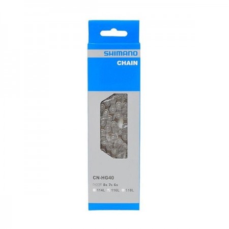 SHIMANO  CN-HG40 116 BAKLA ZİNCİR  6-7-8 Lİ