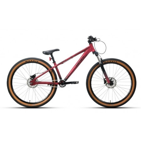 26J CARRARO  BANDIT 1-V HD DAĞ BİSİKLETİ - MAT KOYU KIRMIZI-SİYAH - 31