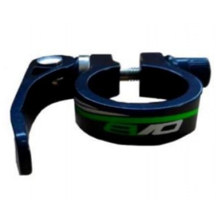 EVO 31.8mm SELE KELEPÇESİ MANDALI ALÜMİNYUM - SİYAH YEŞİL