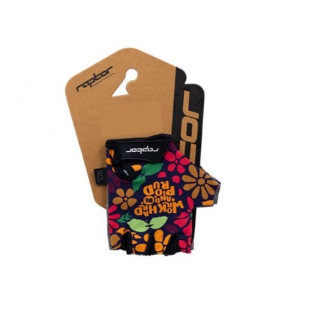 RAPTOR WORK HARD Kısa Parmak Jelli Çocuk Eldiveni 