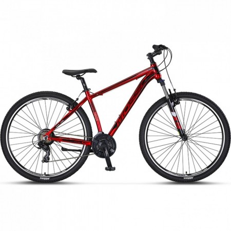 29J MOSSO WILDFIRE V DAĞ BİSİKLETİ - KIRMIZI SİYAH - 46 KADRO