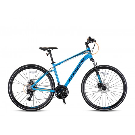 28J KRON TX 100 V ŞEHİR BİSİKLETİ - MAVİ TURUNCU SİYAH - 46