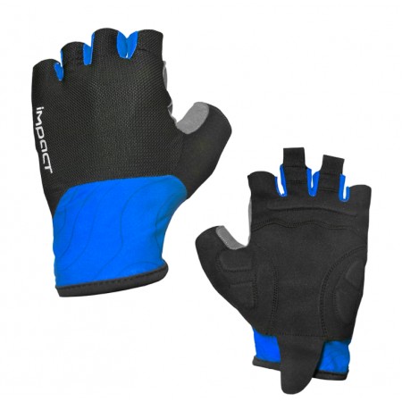 IMPACT Eldiven - VELOR, Jelli, Mavi  -  XL beden