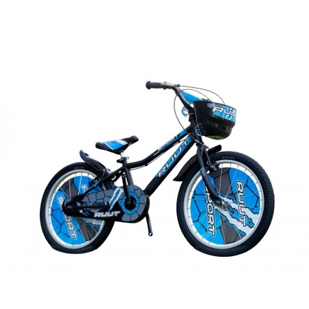 20J RUUT SPORT ÇOCUK BİSİKLETİ - SİYAH MAVİ