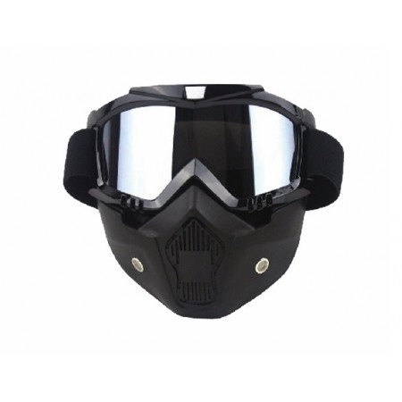 TEX XBYC 710 Jet Maske Gözlük - Sway uyumlu - Siyah