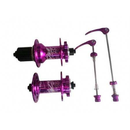 PASAK  Ön Arka Göbek Seti 6Vida Rulmanlı - Mor