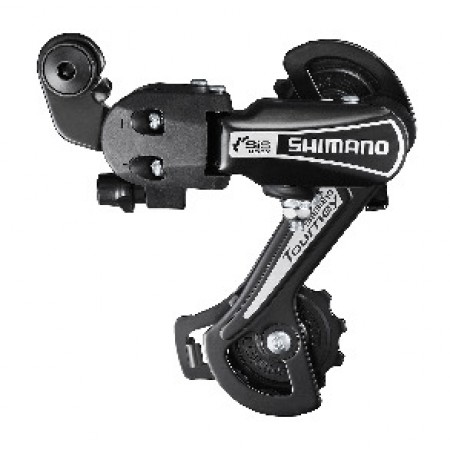 SHIMANO Arka Aktarıcı 6Vites Tourney RD-TY21-B Uzun Bacak DA Siyah