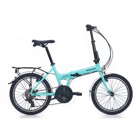 20J BİANCHİ F21 ADHOC FOLDING 21V  KATLANIR BİSİKLET - MAT CELESTE