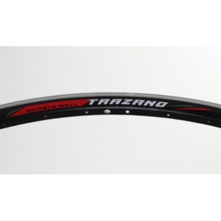 TRAZANO 700C DUBLE JANT ÇEMBERİ 32 DELİK V FREN -  SİYAH